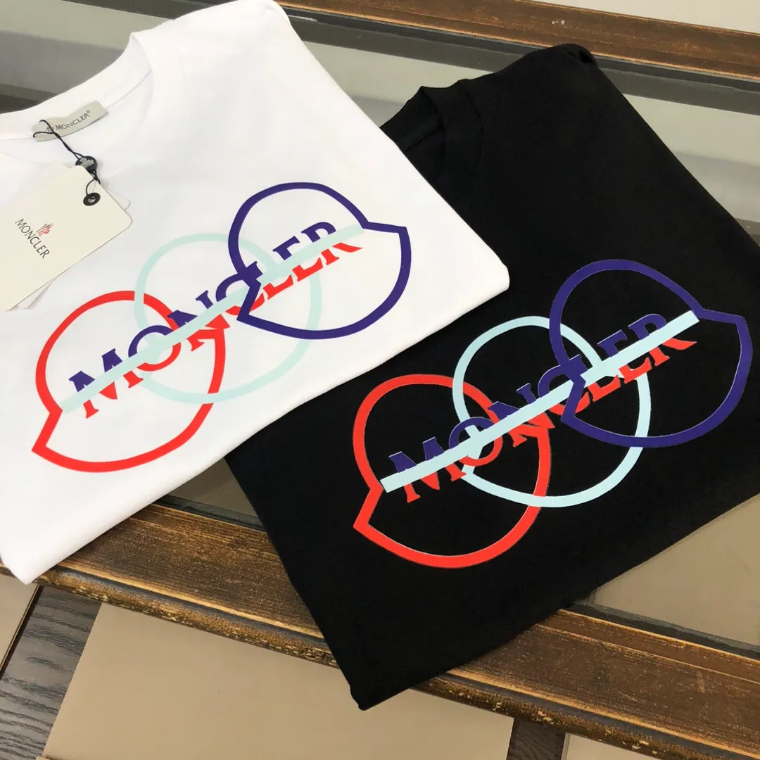 MON*CLER New Arrival T ～ logo ～ Breathable， ， ， ！ ， ， ！！！ ：Black White Sizes：M-XXXL